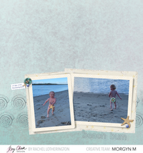 Load image into Gallery viewer, digital scrapbooking layout by Morgyn. Secret Bay Collection by Rosy Cheek Design
