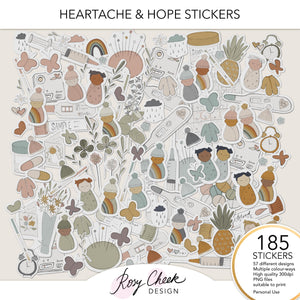 Heartache & Hope Stickers
