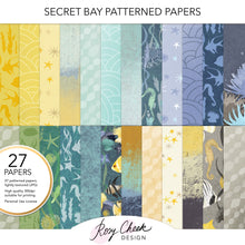 Load image into Gallery viewer, Secret Bay Patterned Papers
