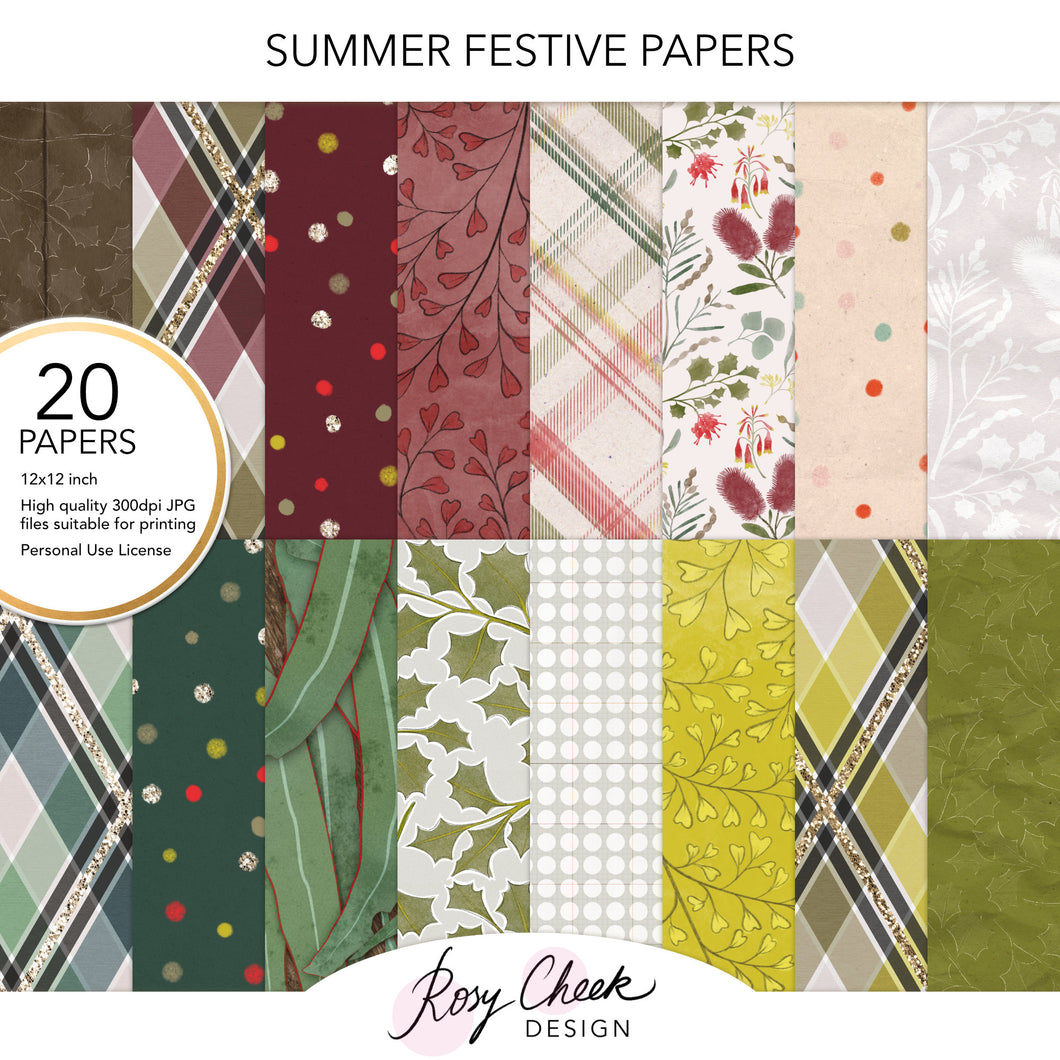 Summer Festive Papers