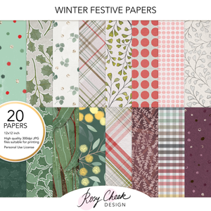 Winter Festive Papers