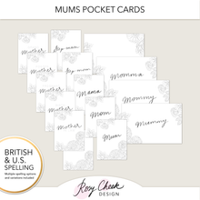 Load image into Gallery viewer, Mums Pocket Cards
