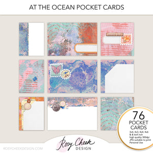 At the Ocean Pocket Cards